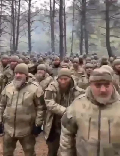 Papileo - Żołnierze czeczeńscy mają być także na Ukrainie.
W kijowskich lasach.

I...