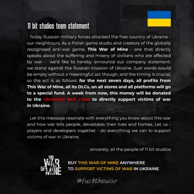 Merdarion_PL - #thiswarofmine #ukraina
Jakby komuś było szkoda wysyłać pieniędzy od ...