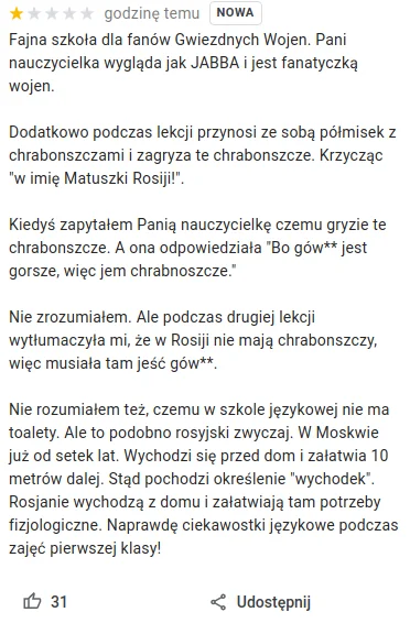 faxepl - > robicie dobrą robotę, ale najlepiej pisac w opinii prawdę, że chodzi o kre...