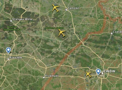 mirekszpachelka - Trzy samoloty Ukraina airforce się właśnie pojawiły. Jak myślicie, ...