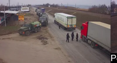 stylap - Dlaczego nie bombardują P47 Highway? Ruskie wlasnie sprawdzają zawartość tir...