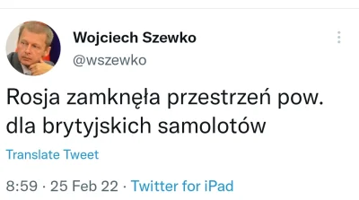 konradpra - Jedną z sankcji jakie wprawdzillo UK na Rosję by zakaz lądowań Aeroflotem...