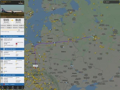 djKris - No tak i leci sobie jakiś samolot z #rosja przez #bialorus #litwa i #polska
...
