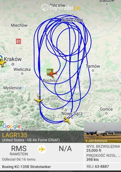 dziubsterpl - Na Flightradar24 można zobaczyć jeszcze 2 tankowce nad Karkowem