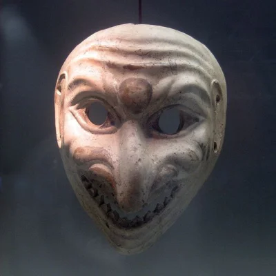 IMPERIUMROMANUM - Rzymska maska teatralna

Rzymska maska teatralna, znajdująca się ...