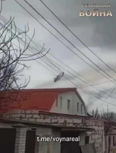 blackbird - Ukraiński śmigłowiec szturmowy Mi-24P zbombardował wojska rosyjskie nieki...