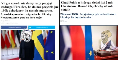 maruch - > Chad Polak u którego siedzi już 2 mln Ukraińców. Dawać ich, choćby 40 mln ...