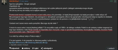 W.....m - Patrzcie na tą ruską onucę xD
porównuj działania Rosji z działaniami USA i...