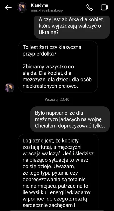 derton778 - > Logiczne jest, że kobiety zostają tutaj, a mężczyźni wracają walczyć. 
...