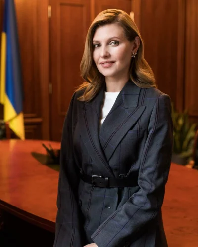 JoeMarshall - Ołena Zełenska - Pierwsza Dama Ukrainy. Została w Kijowie wspierając mę...