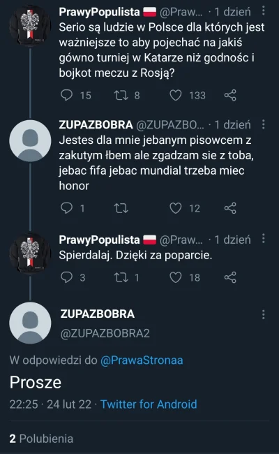 Narcyz_ - @tomekwykopuje: jeszcze "proszę" odpisał ( ͡° ͜ʖ ͡°)