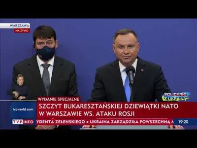 biggle - @adrninistrator: Duda nawet nie do końca wie jak się prezydent Ukrainy nazyw...