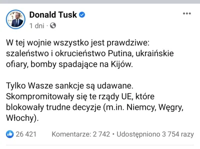 3.....1 - > gdzie jest tusk btw - z kim rozmawia co robi???? loder najwiekszej partii...