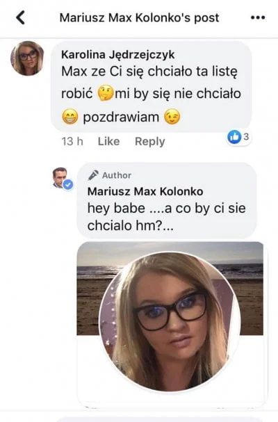 witulo - @Szubrawski: Sądząc po spermiarskich postach Maksia do lasek na jego profilu...