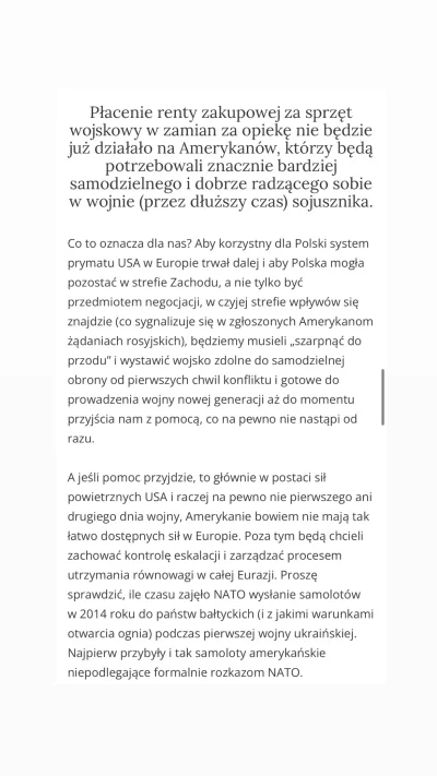 Mr_andrzej - @pocomilogin: ale to jest scenariusz, o którym pisał
bartosiak. Innej w...