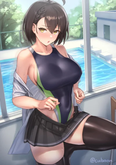 mesugaki - #anime #randomanimeshit #azurlane #baltimore #swimsuit #zakolanowkianime #...