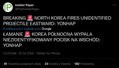 januszdoe - #ukraina #wojna #rosja #chiny #koreapolnocna