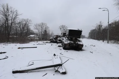 Ghost2 - translator:
"Zniszczony sprzęt wojskowy Federacji Rosyjskiej pod Charkowem....