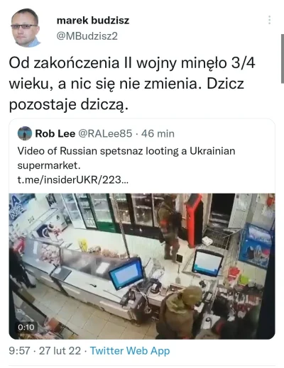 mrjetro - Już kradną …
https://twitter.com/MBudzisz2/status/1497858514223566849?t=enk...