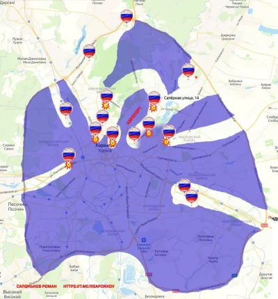 Wyalienowany - Zaktualizowano mapę bitwy o Charków.

#wojna #ukraina