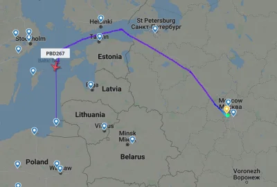 Gieekaa - @s1720nk: Tak wygląda teraz trasa do Kaliningradu. A jeszcze wczoraj śmigal...