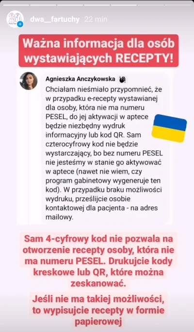dwa__fartuchy - Ważne info dla wszystkich medyków wystawiających recepty dla Ukraińcó...