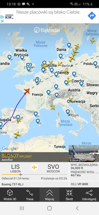 bizonsky - @Ghost81pl a samoloty w portugalii, hiszpani i francji robią ziuuuut :/