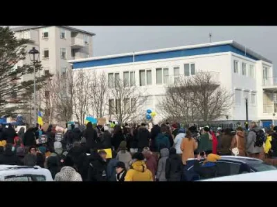 draobwons - protest przed rosyjską ambasadą w reykjavíku
#islandia #ukraina