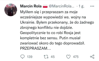 D.....o - Rola jeszcze w czwartek odszczekiwał i przepraszał, już mu się zmieniło? Pr...