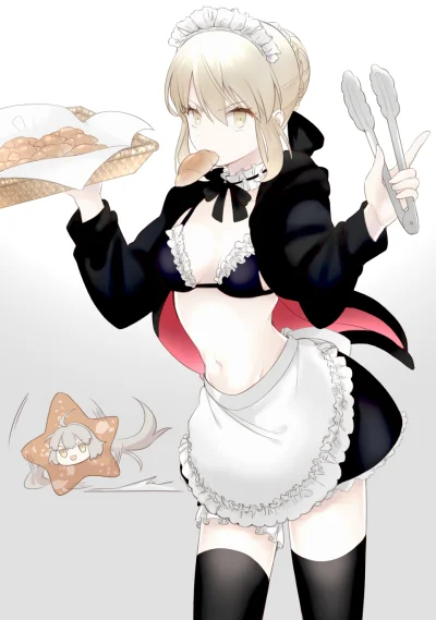 s.....u - #fategrandorder #maid #artoriapendragon #randomanimeshit #anime