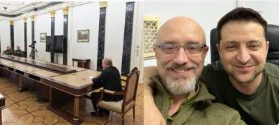 lkg1 - Putin ze swoim ministrem obrony vs Zełenski ze swoim ministrem obrony ( ͡° ͜ʖ ...