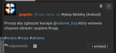 salome_trzy - proszę, aby zgłaszać użytkownika @gugulec za wspieranie nazizmu i propa...