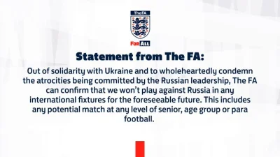 uncle_freddie - Anglia oświadczyła, że nie zamierza grać z Rosją, nigdzie. Miejmy nad...