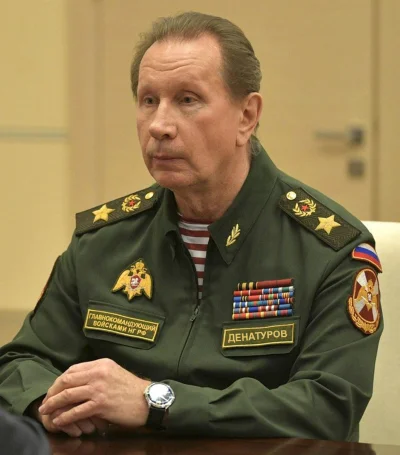 churchel - Generał Denaturow z odpowiednią naszywką @Ranger 
#wojna #rosja