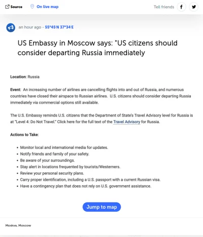 Evilus - Amerykanie zalecają swoim obywatelom opuszczenie Rosji
https://twitter.com/...