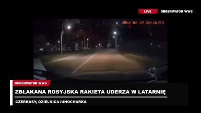 obserwator_ww3 - Rosyjska rakieta uderza w latarnię
https://t.me/WarLife/7619
#ukra...