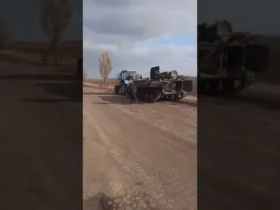 artem17 - było na głownej? wygląda ja by ktoś zacyganił tanka 
#ukraina #wojna #rosj...