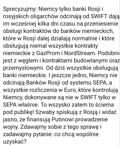 klatra_ - #wojna #ukraina #sankcje #finanse

Niemieckie sankcje w praktyce