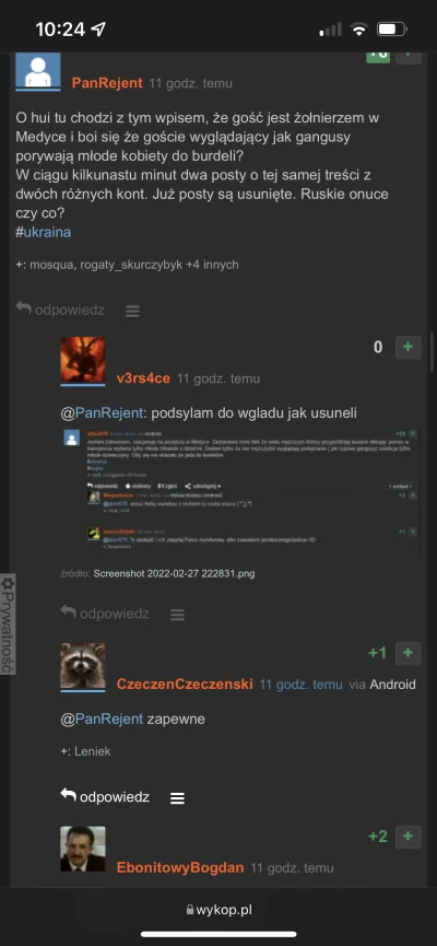 rogaty_skurczybyk - @jejfan1: taaak? To dlaczego usunął już ten post?