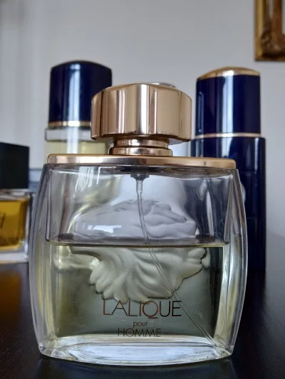 okretowy_sanitariat - Na sprzedaż flakon Lalique Lion ok. 45/75ml- 44 zł

oraz dekant...