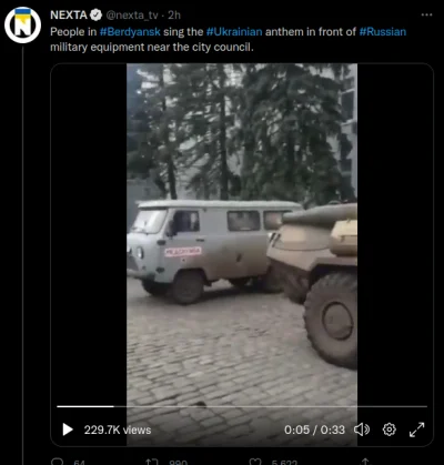 Bzdula - Więcej nowoczesnej techniki wojskowej ( ͡° ͜ʖ ͡°) 
Link
#ukraina #wojna #r...
