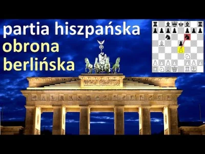szachmistrz - SZACHY 438# Partia hiszpańska, obrona berlińska, zobacz plany gry i puł...