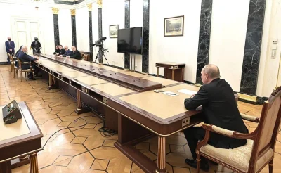 elim - spotkanie putina z przedstawicielami rosyjskiego ministerstwa finansów i rosyj...