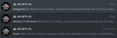 PiO7R - ruskie trolle ostro spamują na telegramie cumratów od #jablonowski

"Mało k...