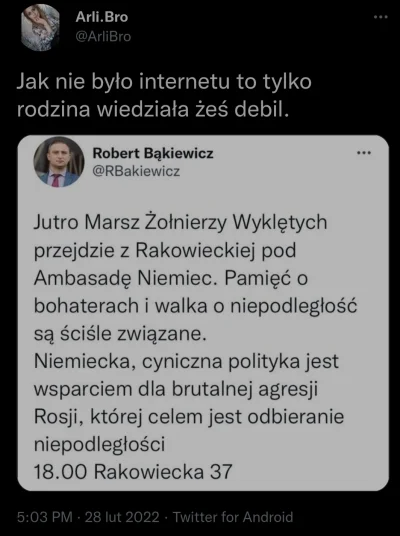 CipakKrulRzycia - #bekazpisu #zolnierzewykleci #Warszawa #polska 
#bakiewicz #ukrain...