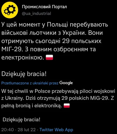 Kempes - #ukraina #polska #rosja #wojna #militaria #lotnictwo
 
Aż 29 sztuk?! (ʘ‿ʘ)