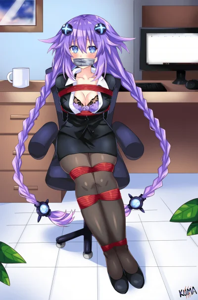 zabolek - #choujigengameneptune #neptune #purpleheart #anime #randomanimeshit