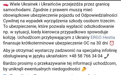 niezdiagnozowany - Należy pomagać, ale z głową, po tym wszystkim darmowym dla Ukraińc...