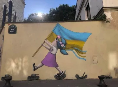 DwieMinutyDoGodziny - #ukraina #rosja #sztuka #banksy #wojna