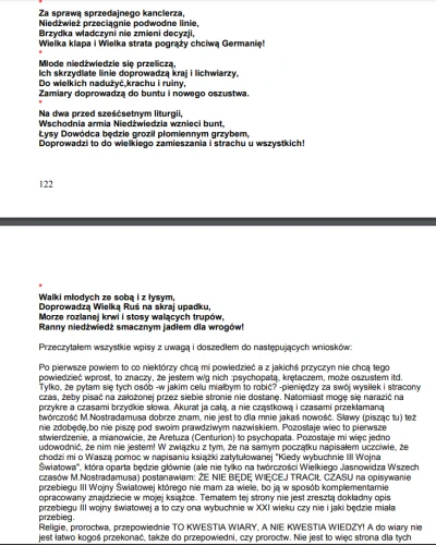 AgainPsychoX - @ZygmnuntIgthorn: Nie wierzę/nie chce wierzyć w przepowiednie - jak ju...